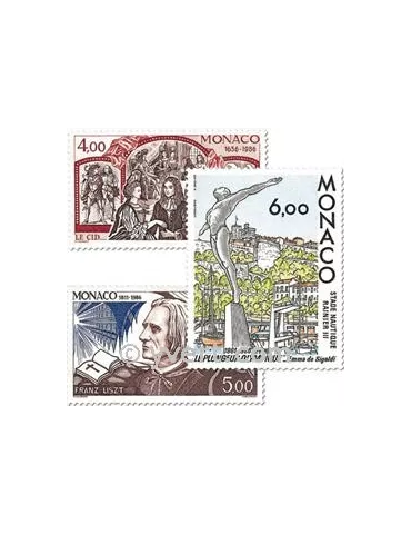 n° 1547/1549 - Timbre Monaco Poste