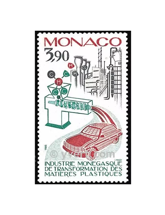n° 1553 - Timbre Monaco Poste