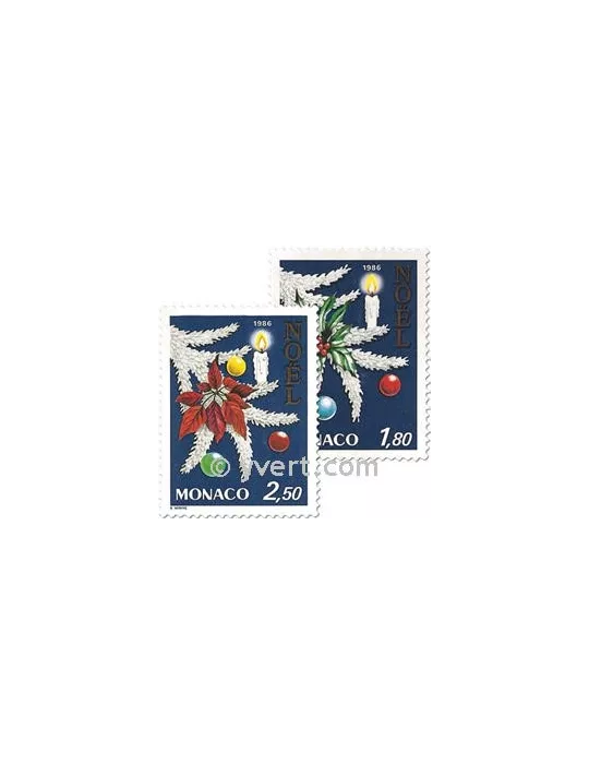 n° 1554/1555 - Timbre Monaco Poste