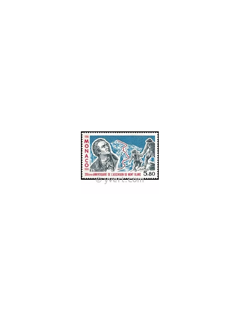 n° 1556 - Timbre Monaco Poste