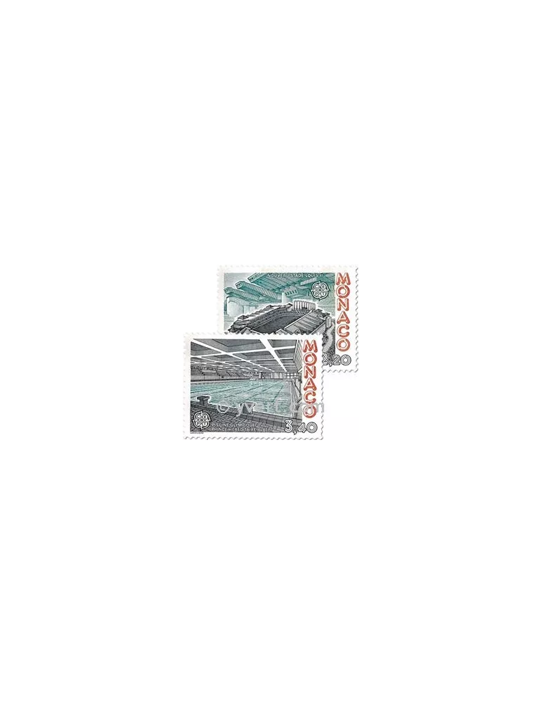 n° 1565/1566 - Timbre Monaco Poste