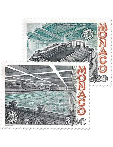 n° 1565/1566 - Timbre Monaco Poste 2
