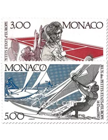 n° 1579/1580 - Timbre Monaco Poste 2