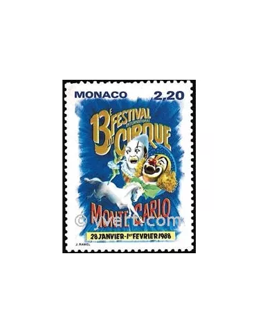 n° 1596 - Timbre Monaco Poste