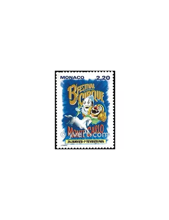 n° 1596 - Timbre Monaco Poste