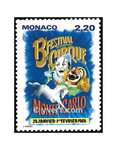 n° 1596 - Timbre Monaco Poste 2