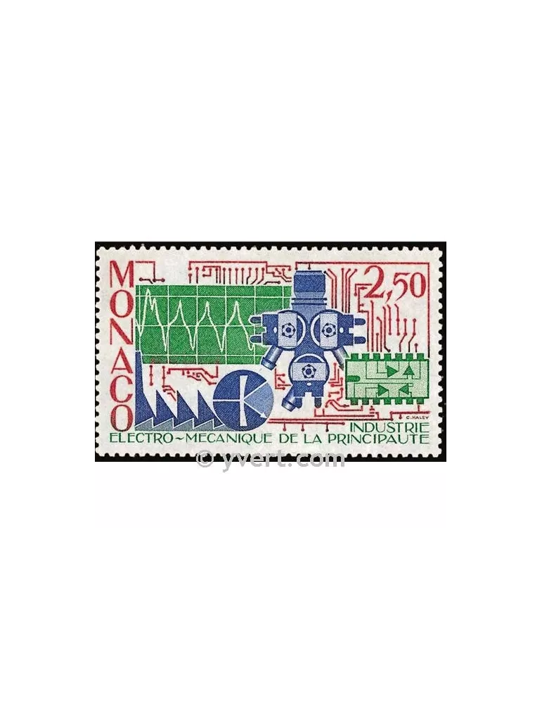 n° 1601 - Timbre Monaco Poste