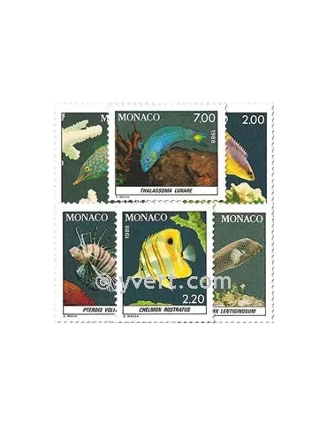 n° 1615/1620 - Timbre Monaco Poste