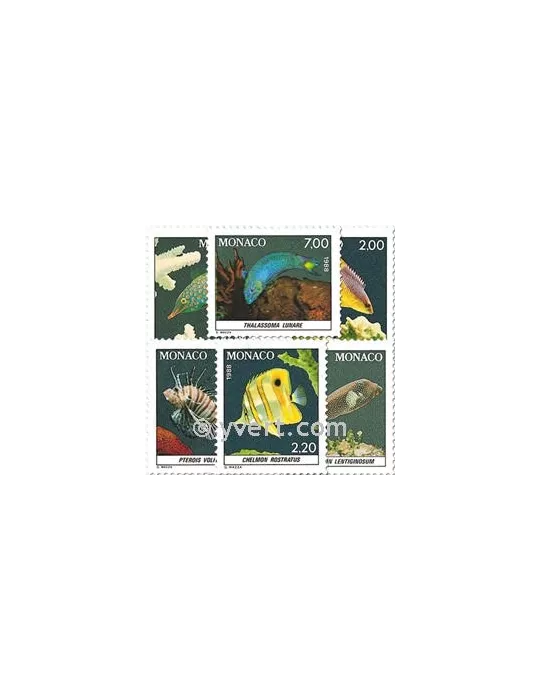 n° 1615/1620 - Timbre Monaco Poste