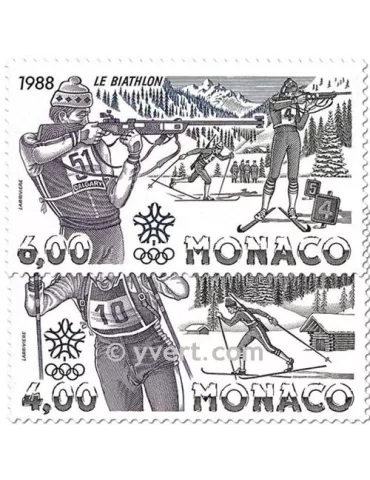 n° 1621/1622 (BF 40) - Timbre Monaco Poste 2