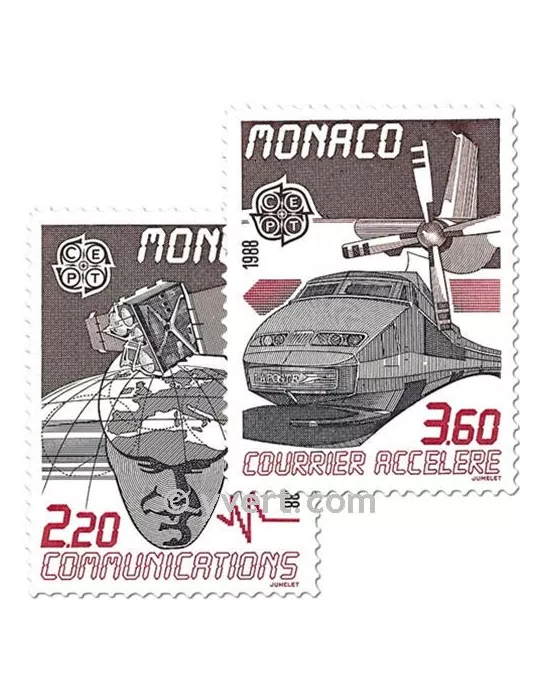 n° 1626/1627 - Timbre Monaco Poste