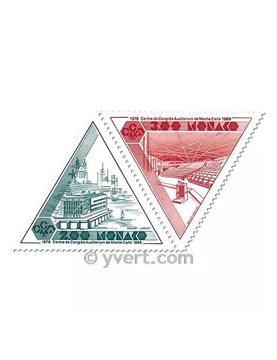 n° 1641/1642 - Timbre Monaco Poste