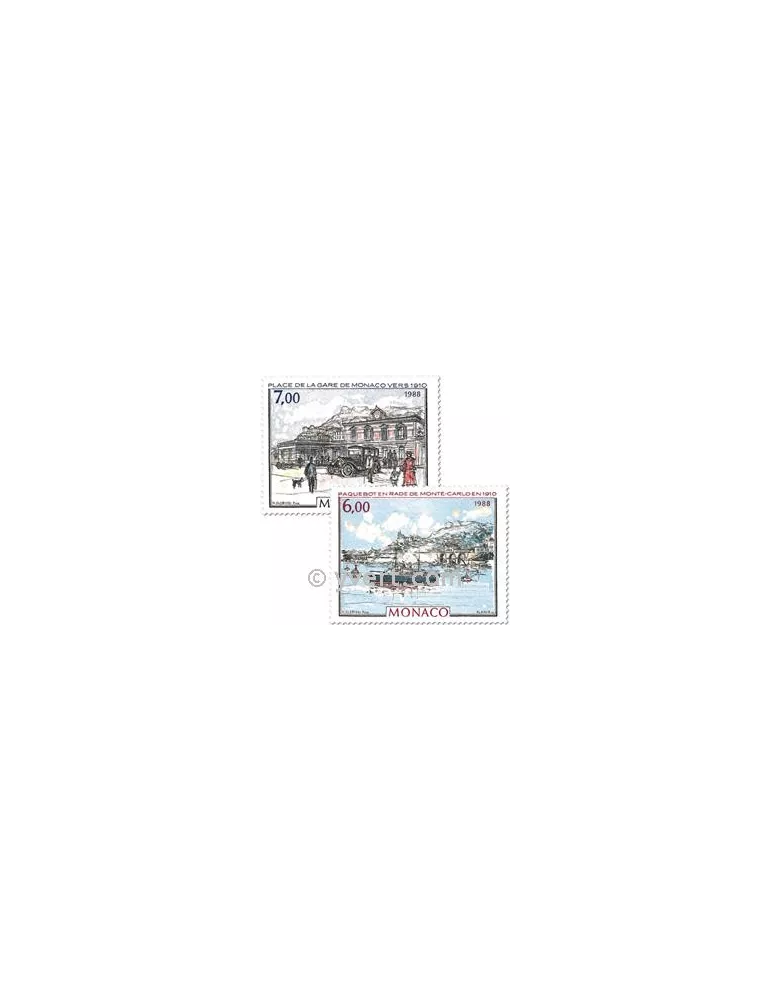 n° 1643/1644 - Timbre Monaco Poste