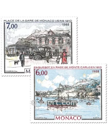 n° 1643/1644 - Timbre Monaco Poste 2