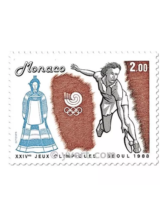 n° 1645/1648 (BF 42) - Timbre Monaco Poste