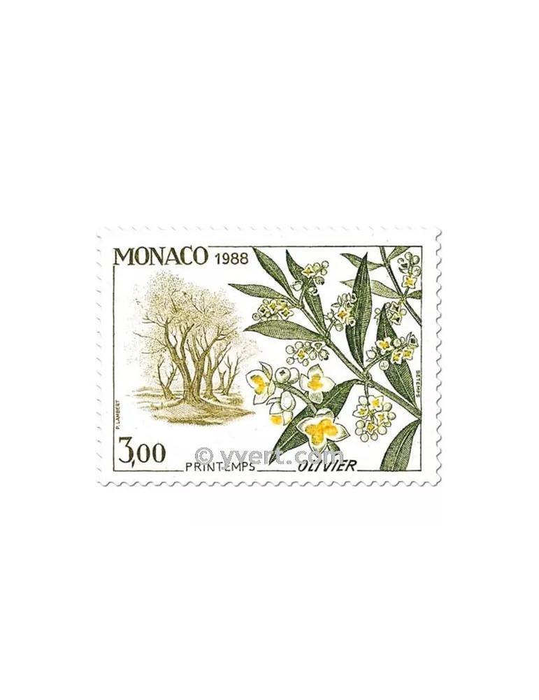 n° 1651/1654 (BF 43) - Timbre Monaco Poste