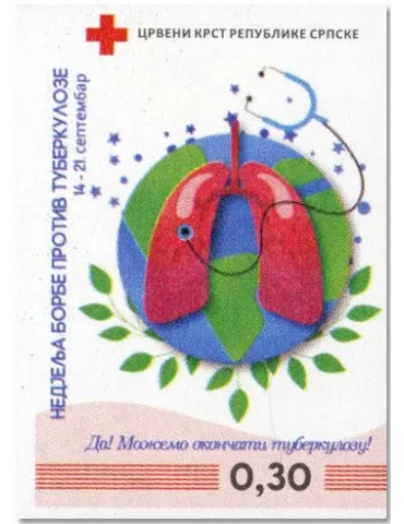 n° 56/56a - Timbre REPUBLIQUE SERBE (DE BOSNIE) Timbres de bienfaisance 2