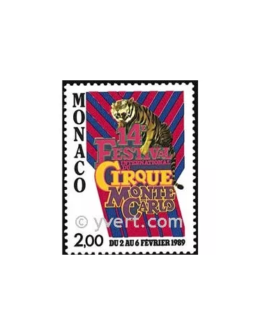 n° 1659 - Timbre Monaco Poste