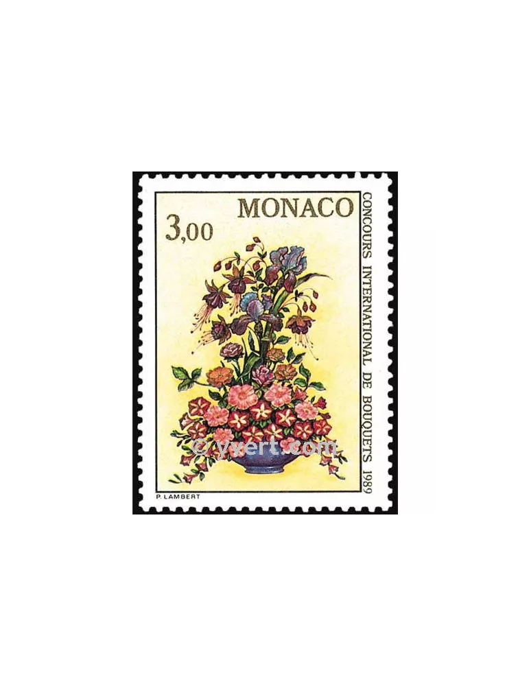 n° 1660 - Timbre Monaco Poste