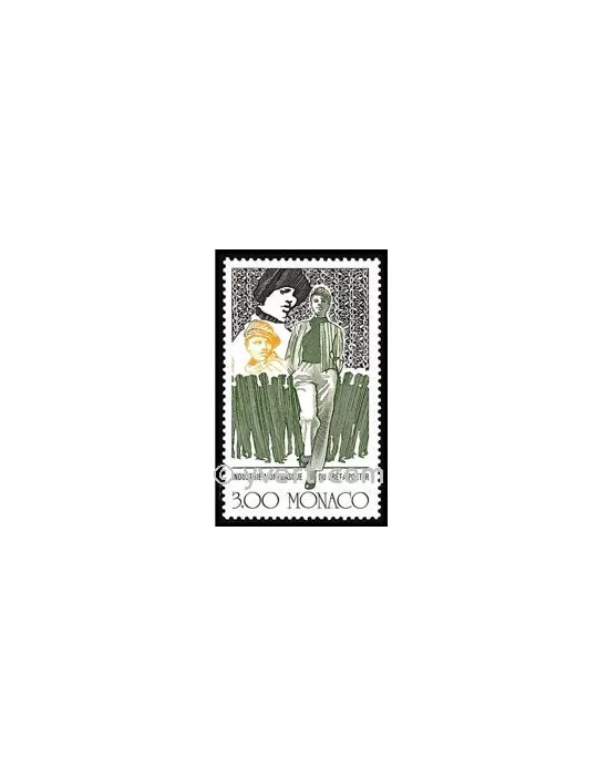 n° 1661 - Timbre Monaco Poste