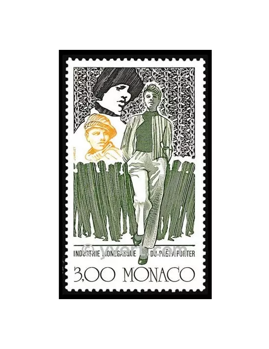 n° 1661 - Timbre Monaco Poste