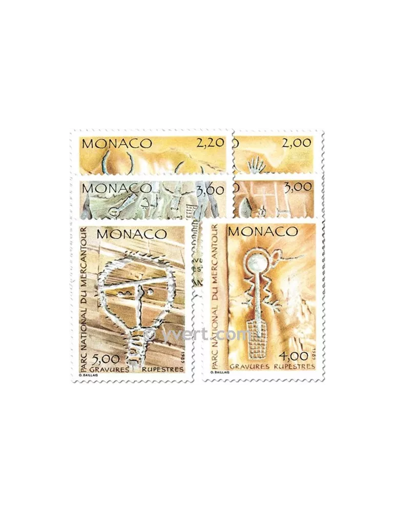 n° 1663/1668 - Timbre Monaco Poste