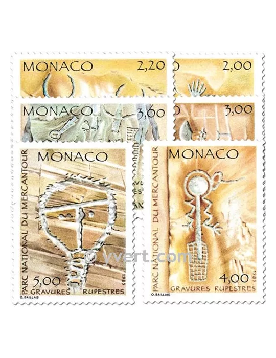 n° 1663/1668 - Timbre Monaco Poste