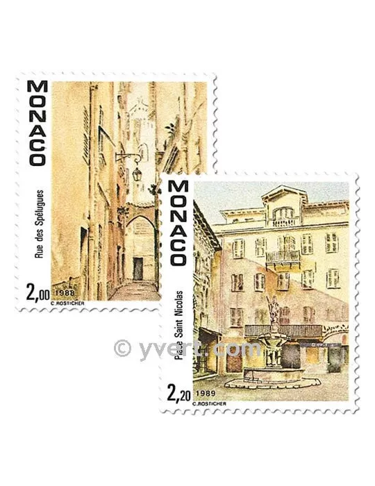n° 1669/1670 - Timbre Monaco Poste