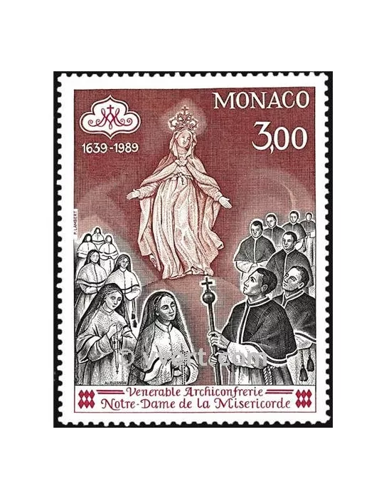n° 1677 - Timbre Monaco Poste