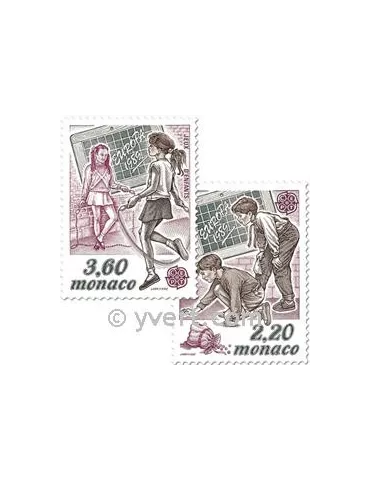 n° 1686/1687 - Timbre Monaco Poste