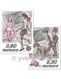 n° 1686/1687 - Timbre Monaco Poste