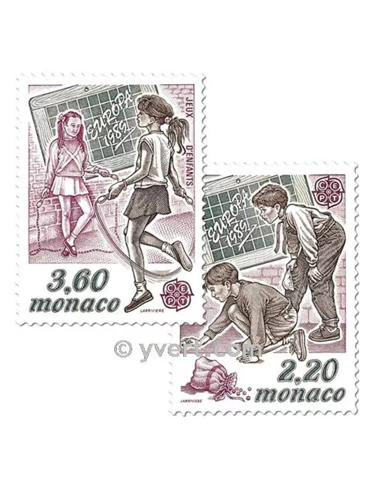 n° 1686/1687 - Timbre Monaco Poste