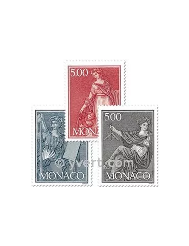 n° 1688/1690 (BF 47) - Timbre Monaco Poste