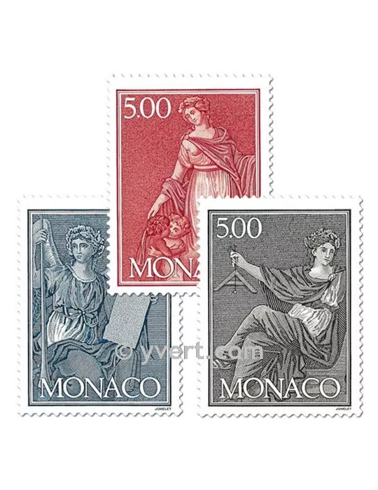 n° 1688/1690 (BF 47) - Timbre Monaco Poste