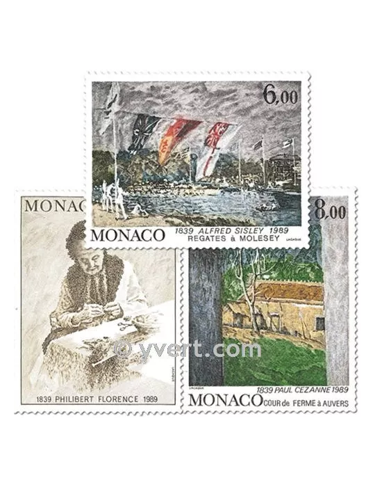 n° 1693/1695 - Timbre Monaco Poste