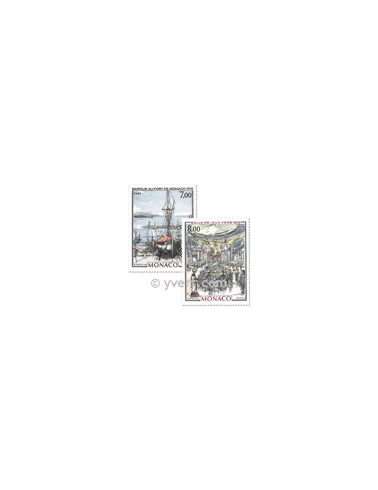 n° 1696/1697 - Timbre Monaco Poste