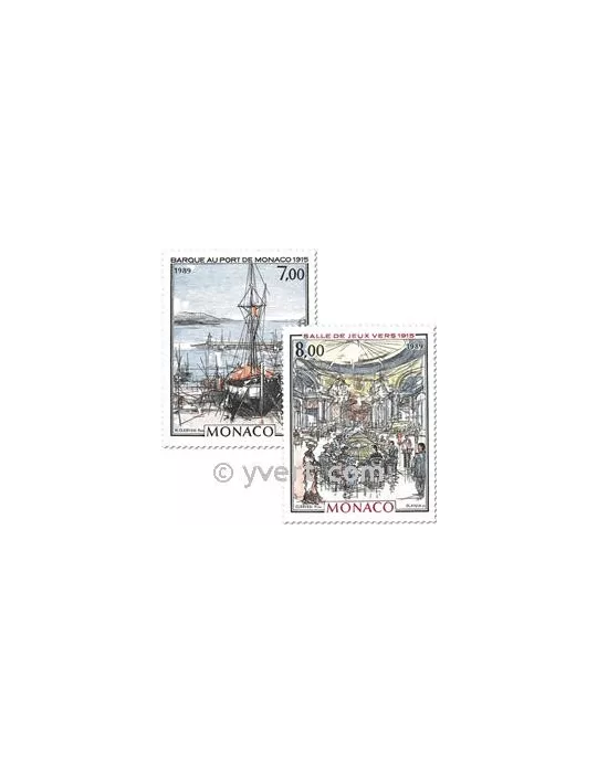 n° 1696/1697 - Timbre Monaco Poste