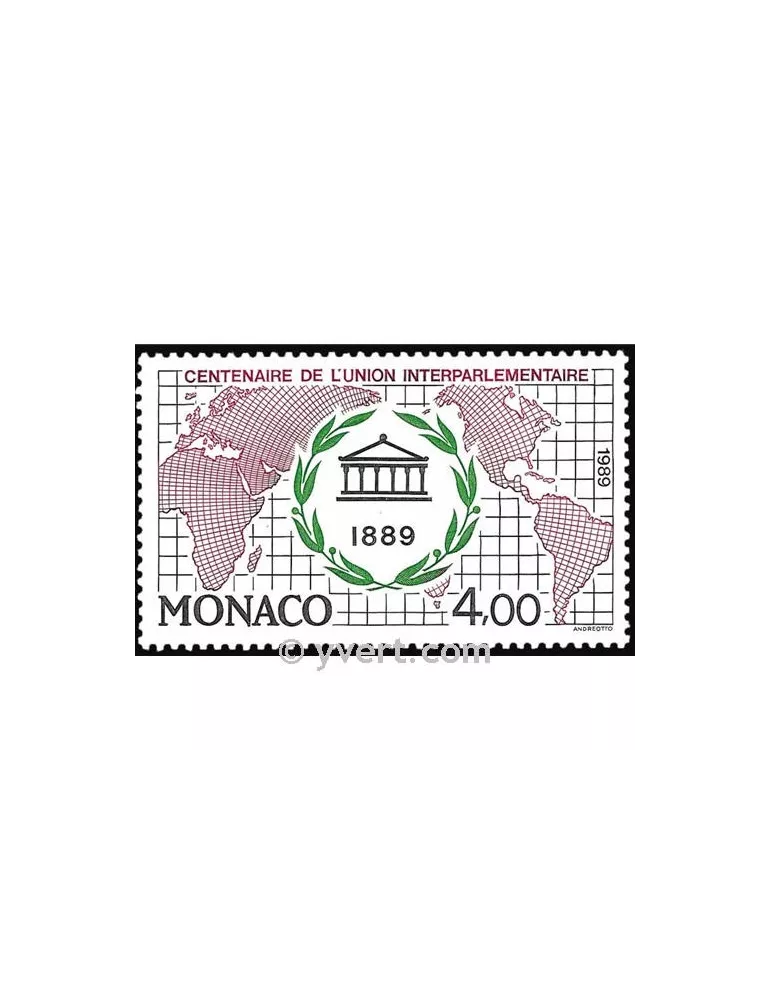 n° 1700 - Timbre Monaco Poste