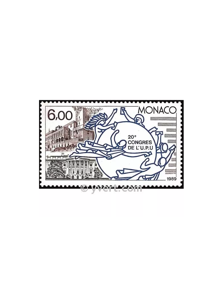 n° 1702 - Timbre Monaco Poste