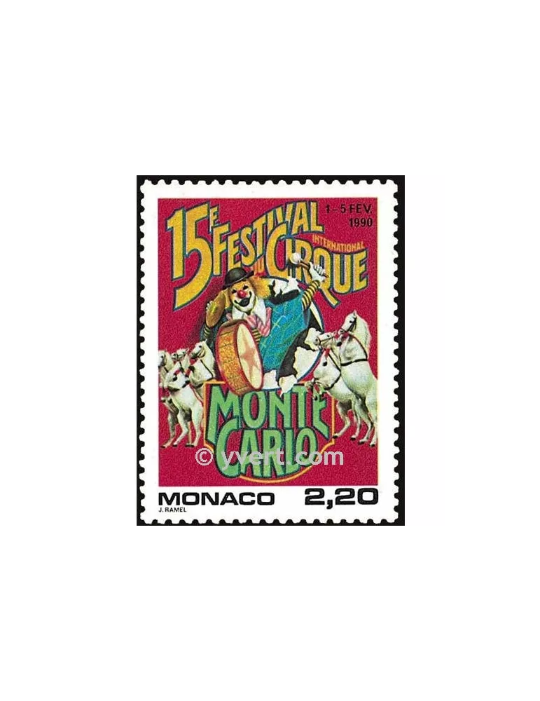 n° 1703 - Timbre Monaco Poste