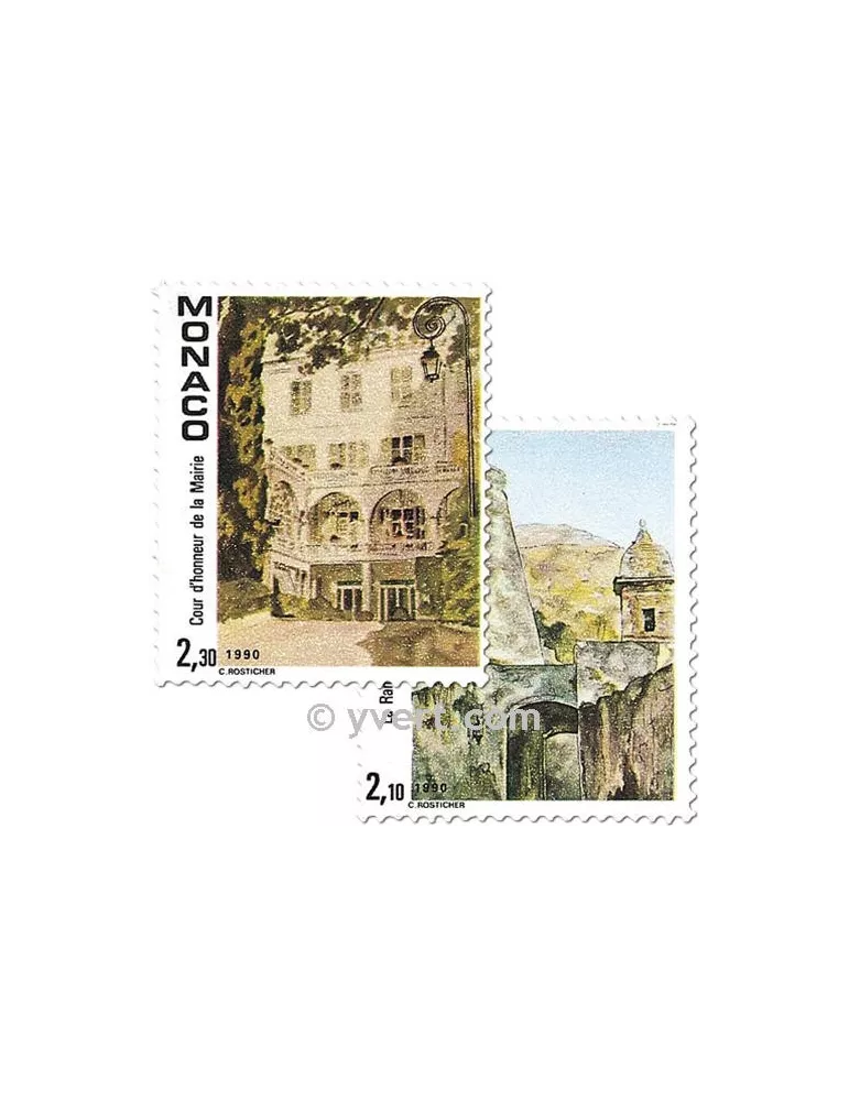 n° 1708/1709 - Timbre Monaco Poste
