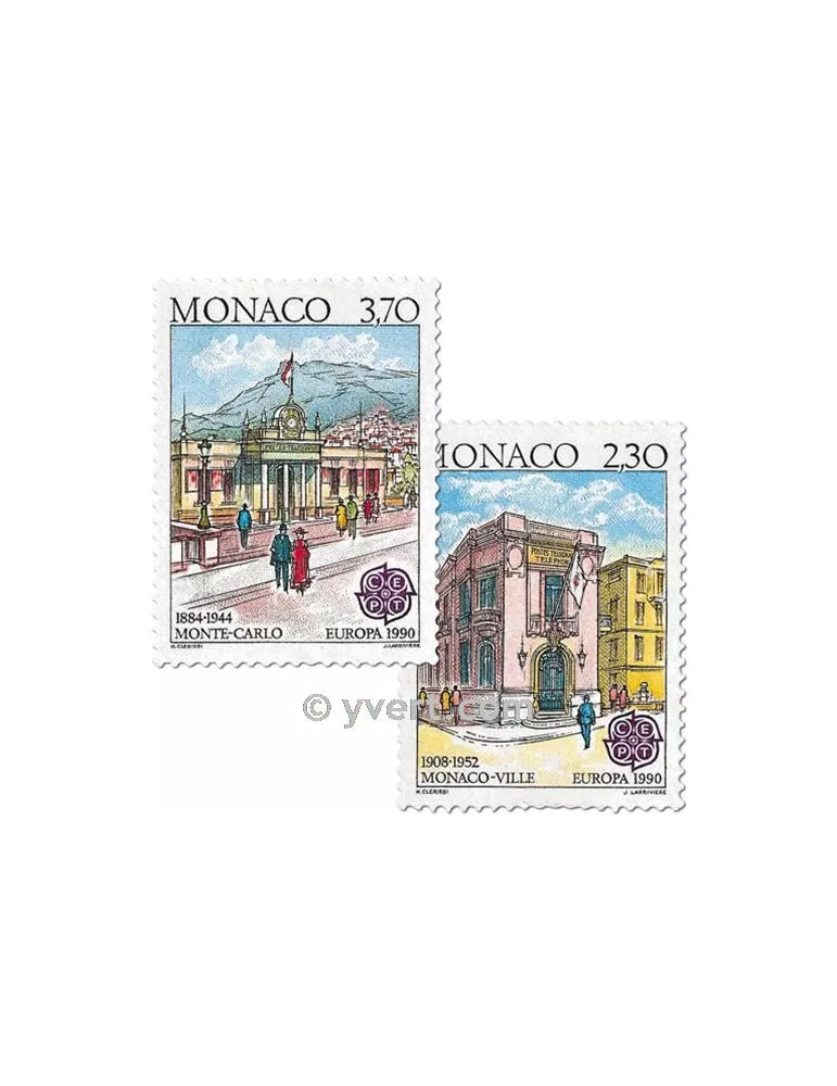 n° 1724/1725 - Timbre Monaco Poste