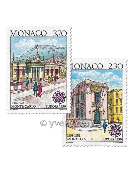 n° 1724/1725 - Timbre Monaco Poste