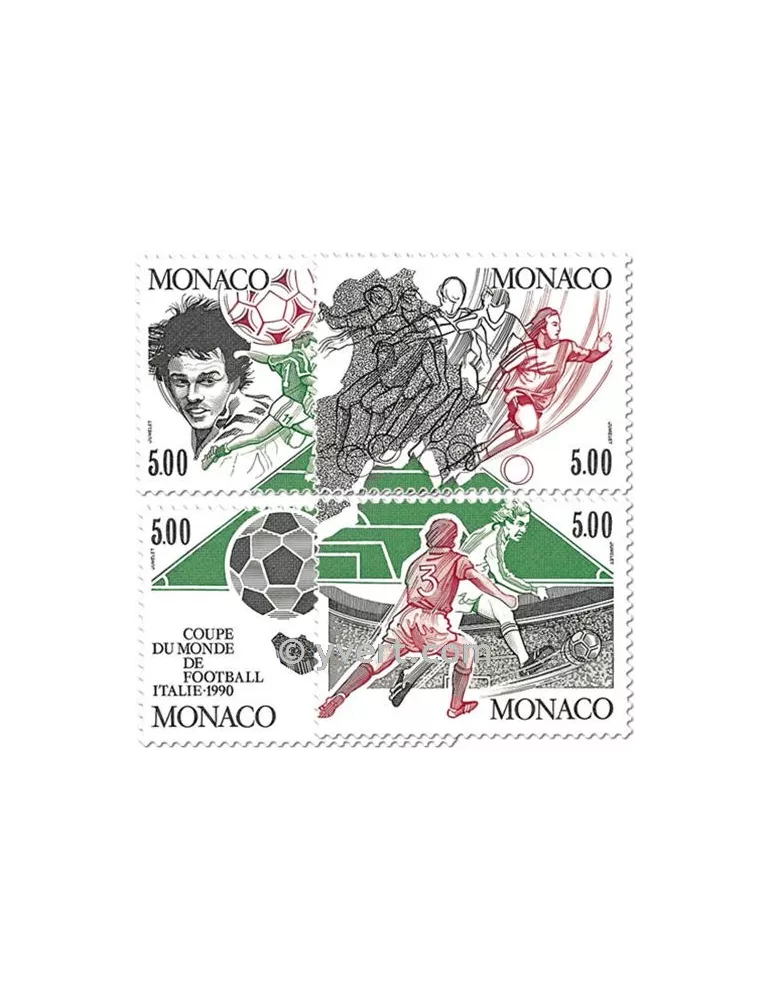 n° 1726/1729 (BF 50) - Timbre Monaco Poste