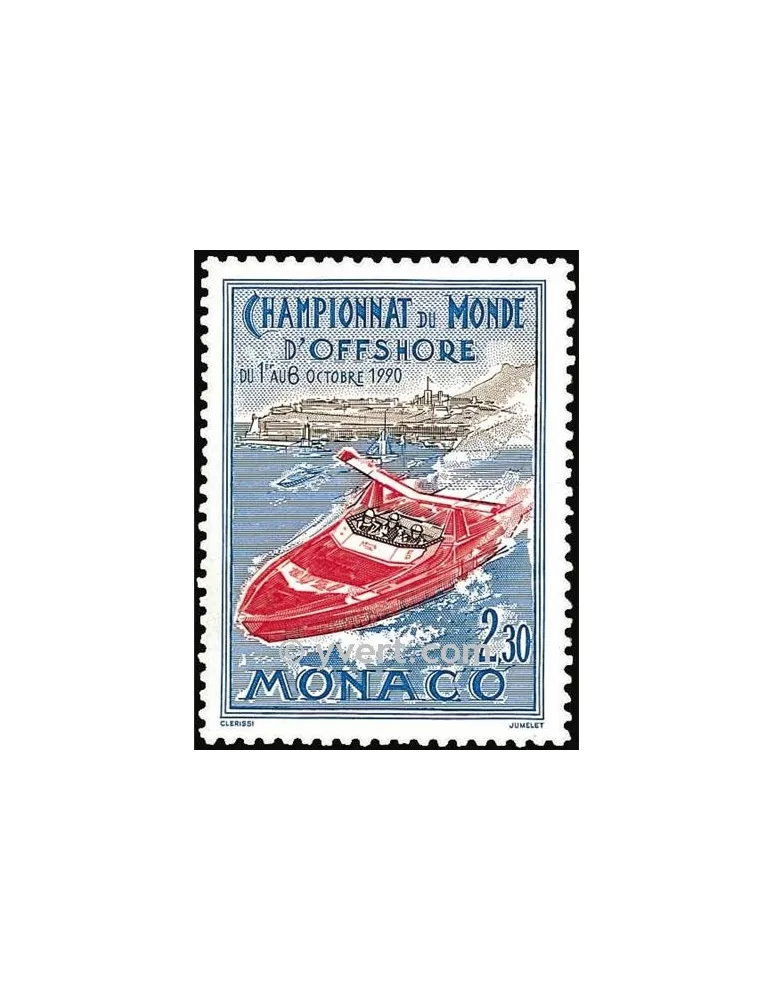 n° 1741 - Timbre Monaco Poste