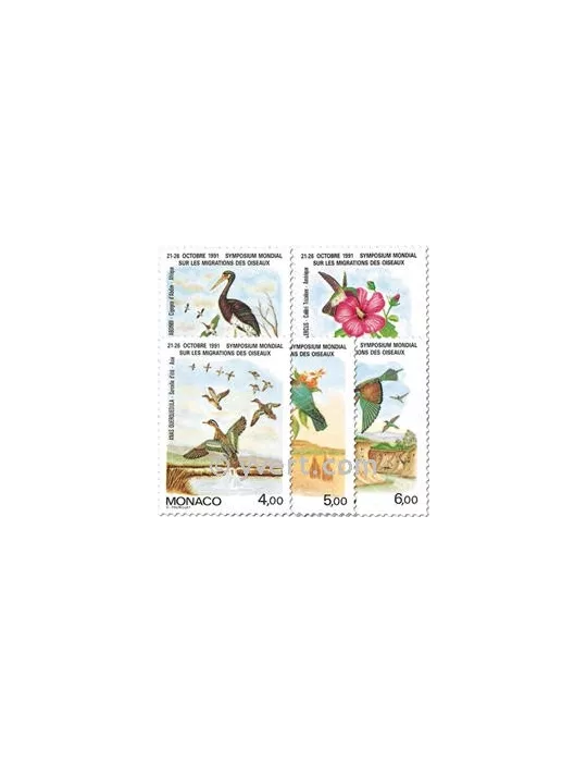 n° 1754/1758 - Timbre Monaco Poste