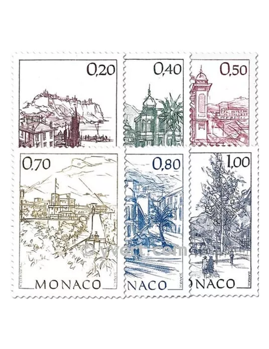 n° 1762/1767 - Timbre Monaco Poste