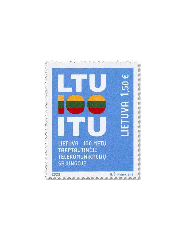 n° 1202 - Timbre LITUANIE Poste