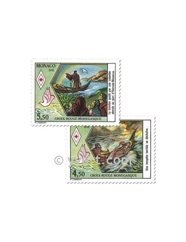 n° 1797/1798 - Timbre Monaco Poste