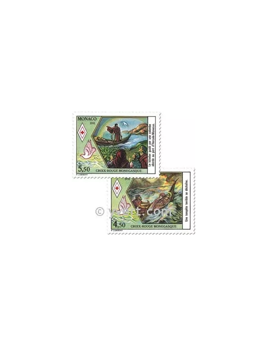 n° 1797/1798 - Timbre Monaco Poste